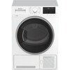 Blomberg LTK38020W Condenser Tumble Dryer, 8kg, White, B Rated