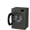 Blomberg LWA18461G Washing Machine, 8kg, 1400 Spin, Grey, A Rated