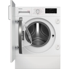 Blomberg LWI284421 Integrated Washing Machine, 8kg, 1400 Spin, White, A Rated