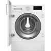 Blomberg LWI284421 Integrated Washing Machine, 8kg, 1400 Spin, White, A Rated