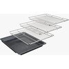 Bosch MBA533BS3B Series 4 Built-In Electric Double Oven, Stainless Steel, A Rated