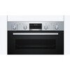 Bosch MBA578BS7B Series 6 Built-In Electric Double Oven with Pyrolytic Cleaning, Stainless Steel, A Rated