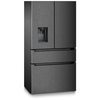 Liebherr MBbsdi9528 American Fridge Freezer,  Plumbed, Black, D Rated