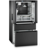 Liebherr MBbsdi9528 American Fridge Freezer,  Plumbed, Black, D Rated