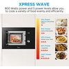 Midea MBMTG820A-BK Built-In Microwave, Black