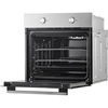Midea MBO65M40M04E-SS Built-In Electric Single Oven, Stainless Steel, A Rated