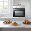 Midea MBO65M40M04E-SS Built-In Electric Single Oven, Stainless Steel, A Rated