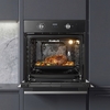 Midea MBO65M90D2-BK Built-In Electric Single Oven, Black, A+ Rated