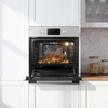 Midea MBO65M90D2-SS Built-In Electric Single Oven, Stainless Steel, A+ Rated