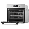 Midea MBO65M90D2-SS Built-In Electric Single Oven, Stainless Steel, A+ Rated