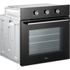 Midea MBO65M90M1-BK Built-In Electric Single Oven, Black, A Rated