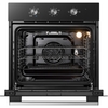 Midea MBO65M90M1-BK Built-In Electric Single Oven, Black, A Rated