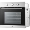 Midea MBO65M90M1-SS Built-In Electric Single Oven, Stainless Steel, A Rated