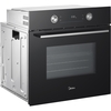 Midea MBO65P90E3-BK Built-In Electric Single Oven