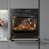 Midea MBO7NM30E4-BK Built-In Electric Single Oven, Black, A++ Rated