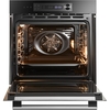 Midea MBO7NM30E4-BK Built-In Electric Single Oven, Black, A++ Rated