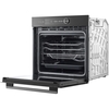 Midea MBO7NP30E4-BK Built-In Electric Single Oven with Pyrolytic Cleaning, Black, A++ Rated