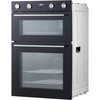 Midea MBOD70M30D0-BK Built-In Electric Double Oven, Black, A Rated