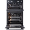 Midea MBOD70M30D0-BK Built-In Electric Double Oven, Black, A Rated