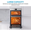 Midea MBOD70M30D0-SS Built-In Electric Double Oven, Stainless Steel, A Rated