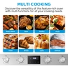 Midea MBOD70M30D0-SS Built-In Electric Double Oven, Stainless Steel, A Rated