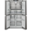 Liebherr MBsddi9024 American Fridge Freezer, Silver, D Rated,  Plumbed