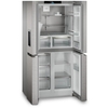 Liebherr MBsddi9028 American Fridge Freezer,  Plumbed, Stainless Steel, D Rated