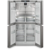 Liebherr MBsddi9058 American Fridge Freezer,  Plumbed, Stainless Steel, D Rated