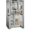 Liebherr MBsddi9058 American Fridge Freezer,  Plumbed, Stainless Steel, D Rated