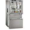 Liebherr MBsddi9558 American Fridge Freezer,  Plumbed, Stainless Steel, D Rated