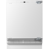 Fridgemaster MBUR60121E Built-Under Fridge with Ice Box, Fixed Hinge, White, E Rated