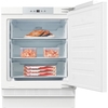Fridgemaster MBUZ6097E Static Built-Under Freezer, Fixed Hinge, White, E Rated