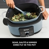 Ninja MC1001UK Foodi 8-in-1 PossibleCooker, Sea Salt Grey