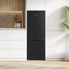Fridgemaster MC50165EB Static Fridge Freezer, 70/30, Black, E Rated