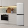 Fridgemaster MC55240E Static Fridge Freezer, 50/50, White, E Rated