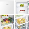 Fridgemaster MC55240E Static Fridge Freezer, 50/50, White, E Rated