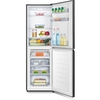 Fridgemaster MC55240EB Static Fridge Freezer, 50/50, Black, E Rated