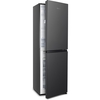 Fridgemaster MC55240EB Static Fridge Freezer, 50/50, Black, E Rated