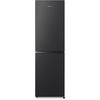 Fridgemaster MC55240EB Static Fridge Freezer, 50/50, Black, E Rated