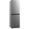Fridgemaster MC55240ES Static Fridge Freezer, 50/50, Silver, E Rated