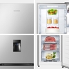 Fridgemaster MC55251DES Total No Frost Fridge Freezer, 50/50, Silver, E Rated