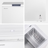 Fridgemaster MCF142E Static 142l Chest Freezer, White, E Rated