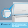 Fridgemaster MCF198E Static 191l Chest Freezer, White, E Rated