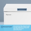 Fridgemaster MCF96E Static 95l Chest Freezer, White, E Rated