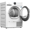 Midea MD200H90WB/W-UK Heat Pump Tumble Dryer, 9kg, White, A+++ Rated
