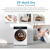 Midea MD205H80WBC/W-UK Heat Pump Tumble Dryer, 8kg, White, A+++ Rated
