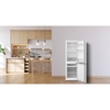 Midea MDRB254FGE01 No Frost Fridge Freezer, 60/40, White, E Rated