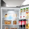 Midea MDRB379FGD02 Total No Frost Fridge Freezer, 60/40, Silver, D Rated