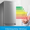 Midea MDRB379FGD02 Total No Frost Fridge Freezer, 60/40, Silver, D Rated
