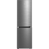 Midea MDRB379FGD46 Total No Frost Fridge Freezer, 60/40, Silver, D Rated